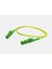 Fiber Optik Patch Kablo E2000APC/E2000APC Dubleks Single Mode 3mt Patch Cord Sarı 1