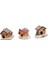 3x3 Parça Mikro Peyzaj Mini Reçine Bonsai Bahçe Dıy Dekor Ev Heykeli (Yurt Dışından) 5
