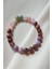 8 mm Amazonit, Pembe Kuvars, Çilek Kuvars, Rodonit,lepidolit, Ametist Doğal Taş Bileklik 2