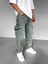 Abluka Online Baggy Fit Kargo Jean Lacivert 2