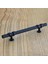Burç Kulp Mobilya Mutfak Dolabı Çekmece Dolap Kulpları Kapak Kulpu Kulbu Siyah 192 mm Metal 2