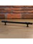Burç Kulp Mobilya Mutfak Dolabı Çekmece Dolap Kulpları Kapak Kulpu Kulbu Siyah 320 mm Metal 2