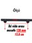 Doruk Kulp Mobilya Mutfak Dolabı Çekmece Dolap Kulpları Kapak Kulpu Kulbu Siyah 128 mm Metal 5