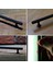 Doruk Kulp Mobilya Mutfak Dolabı Çekmece Dolap Kulpları Kapak Kulpu Kulbu Siyah 160 mm Metal 3