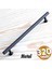 Doruk Kulp Mobilya Mutfak Dolabı Çekmece Dolap Kulpları Kapak Kulpu Kulbu Siyah 320 mm Metal 1