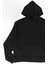 Oversize Kanguru Cepli Siyah Sweatshirt 2