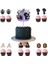 Wednesday Cake Topper Set 1