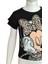 Yazlık Leopar Desenli Minnie Mouse Baskılı Şort T-Shirt Takım 4