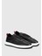 Siyah Deri Erkek Sneaker 2