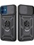 Apple iPhone 12 Uyumlu Kızaklı Kamera Korumalı Tank Kılıf 1