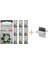 Extra Power 13 Numara Işitme Cihazı Pili (10 Paket x 6 Adet = 60 Adet Pil) + Işitme Cihazı Filtresi Gri Paket 1