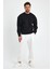Siyah Sweatshirt, Oversize Sweatshirt, Erkek Sweatshirt 1