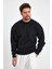 Siyah Sweatshirt, Oversize Sweatshirt, Erkek Sweatshirt 5