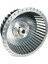 Çap 250 Boy 122 Delik 28 mm Sol Yön Radyal Fan Pervanesi 2