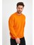 Turuncu Sweatshirt, Oversize Sweatshirt, Erkek Sweatshirt 2