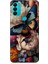 General Mobile GM21 Plus Uyumlu Kelebek ve Çiçek Desenli Silikon Kılıf 1