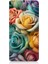 General Mobile Gm5 Plus Uyumlu Pastel Soft Güller Desenli Silikon Kılıf 1