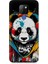 General Mobile GM20 Uyumlu Renkli Boyalı Panda Desenli Silikon Kılıf 1