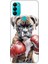 General Mobile GM21 Plus Uyumlu Boksör Köpek Desenli Silikon Kılıf 1