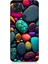 General Mobile GM22 Uyumlu Artx Kırmızı Doğa Taşlar Desenli Silikon Kılıf 1