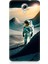 General Mobile Discovery 4g Uyumlu Astronot ve Araştırma Desenli Silikon Kılıf 1