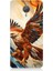 General Mobile Gm5 Plus Uyumlu Uçan Savaşçı Kartal Desenli Silikon Kılıf 1