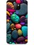 General Mobile GM20 Uyumlu Artx Kırmızı Doğa Taşlar Desenli Silikon Kılıf 1