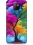 General Mobile GM20 Uyumlu Renkli Hayat Ağacı Desenli Silikon Kılıf 1