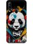 General Mobile GM20 Pro Uyumlu Renkli Boyalı Panda Desenli Silikon Kılıf 1