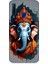 Huawei Honor 20 Lite Uyumlu Ganesha Ganeşa Desenli Silikon Kılıf 1