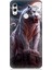 Huawei Honor 10 Lite Uyumlu Beyaz Savaşçı Kaplan Tiger Desenli Silikon Kılıf 1