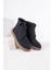 Nadine Kadın Siyah Süet Bot 5