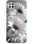 Huawei P40 Lite Uyumlu Beyaz Papatyalar Desenli Silikon Kılıf 1