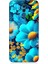 Huawei Mate 20 Lite Uyumlu Mavi Sarı Çiçekler Desenli Silikon Kılıf 1