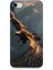 Apple iPhone 8 Uyumlu Uçan Kara Kartal Desenli Silikon Kılıf 1