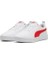 Rickie Puma Erkek Spor Ayakkabı Beyaz Kırmızı 1