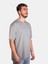 Unisex %100 Pamuk Oversize Sıfır Yaka Kısa Kollu T-Shirt 2