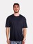 Unisex %100 Pamuk Oversize Sıfır Yaka Kısa Kollu T-Shirt 1