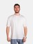 Unisex %100 Pamuk Oversize Sıfır Yaka Kısa Kollu T-Shirt 1