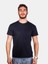 Unisex %100 Pamuk Standart Kesim Sıfır Yaka Kısa Kollu Kırmızı T-Shirt 1