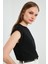 Bisiklet Yaka % 100 Pamuk Basic Tshirt Kadın Tshirt 5864121 3