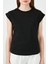 Bisiklet Yaka % 100 Pamuk Basic Tshirt Kadın Tshirt 5864121 6