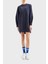 Pamuklu Relaxed Fit Mini Elbise Kadın Elbise 3DYA72 Yjffz 1593 1