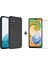 Samsung Galaxy A14 Liquid Içi Kadife Lansman Silikon Kılıf + Temperli Cam Ekran Koruyucu 1