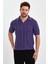 Erkek Polo Yaka Çizgili Triko T-Shirt 1