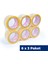 57 mm x 100 mt Şeffaf Koli Bandı Hotmelt Red 18 Adet 2