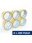 45 mm x 40 mt Şeffaf Koli Bandı Akrilik 2880 Adet 2