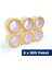 67 mm x 100 mt Şeffaf Koli Bandı Hotmelt Red 1800 Adet 2