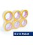 45 mm x 100 mt Şeffaf Koli Bandı Hotmelt Red 84 Adet 2