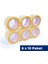 67 mm x 100 mt Şeffaf Koli Bandı Hotmelt Red 60 Adet 2